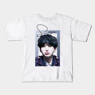 Suga of bts Kids T-Shirt